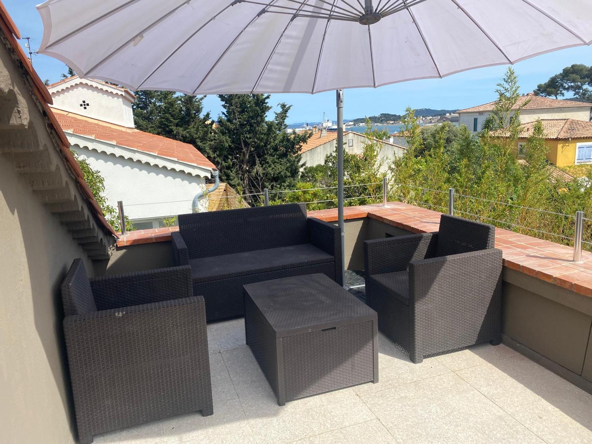 Haut De Villa Vue Mer ลาแซน-ซูร์-แมร์ ภายนอก รูปภาพ