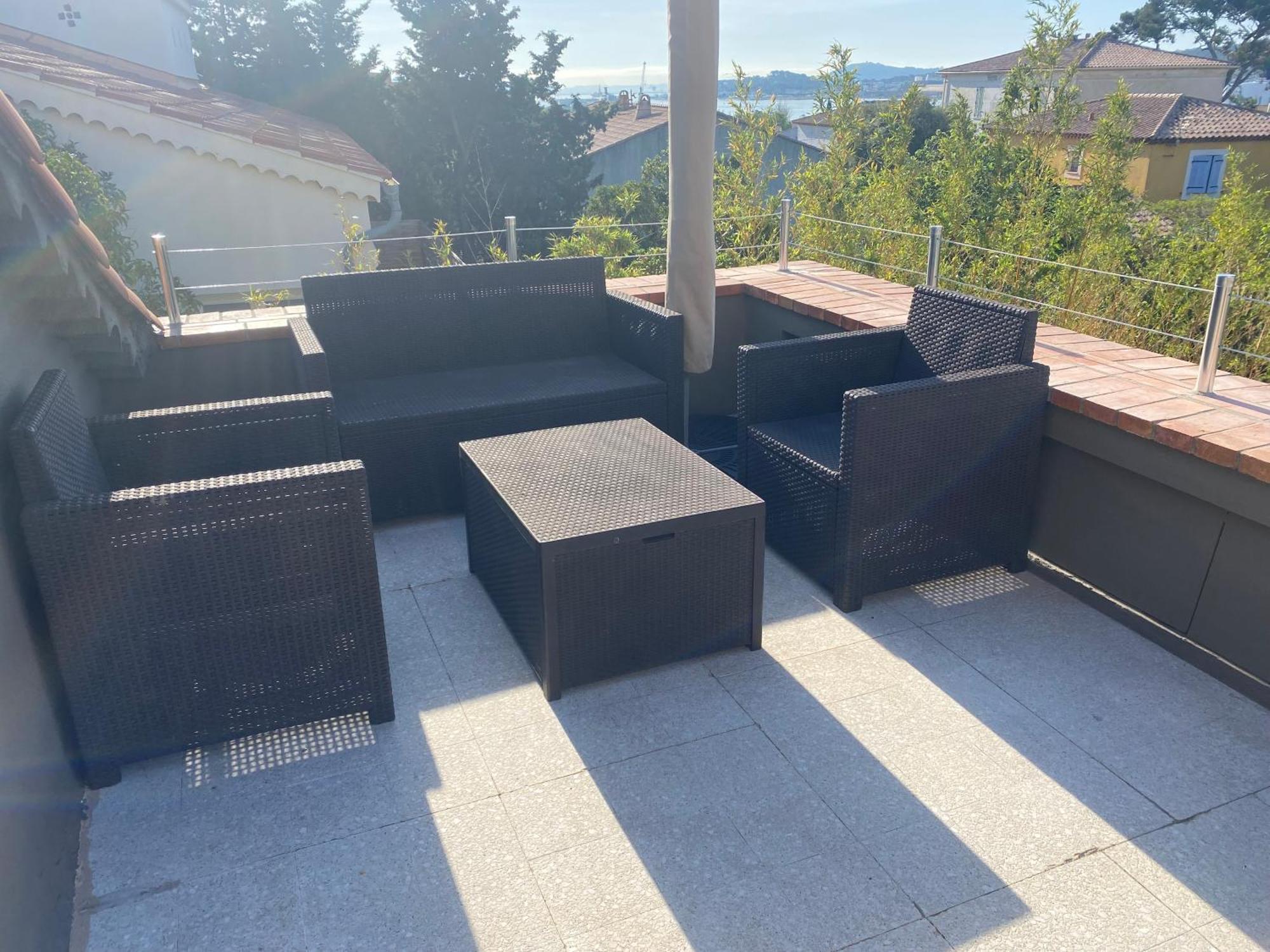 Haut De Villa Vue Mer ลาแซน-ซูร์-แมร์ ภายนอก รูปภาพ